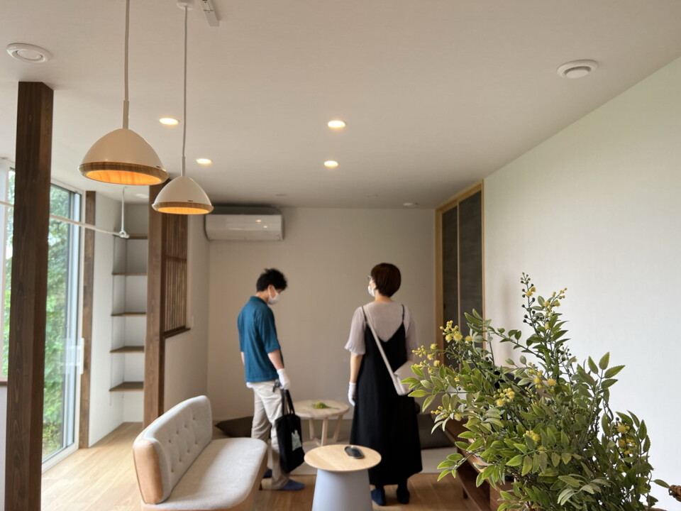 2022年8月27日～9月4日開催　安曇野市豊科『クツロギノイエ』完成内覧会