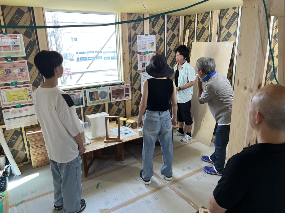 2023年9月17日開催　安曇野市穂高構造見学会