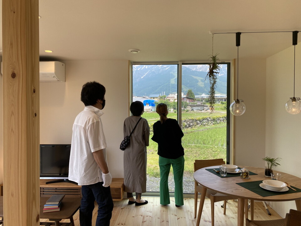 2022年6月18日～6月26日開催　北安曇郡白馬村『ユキノソラ』完成内覧会
