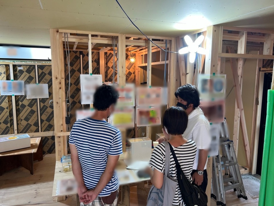2022年8月7日開催　松本市梓川構造見学会