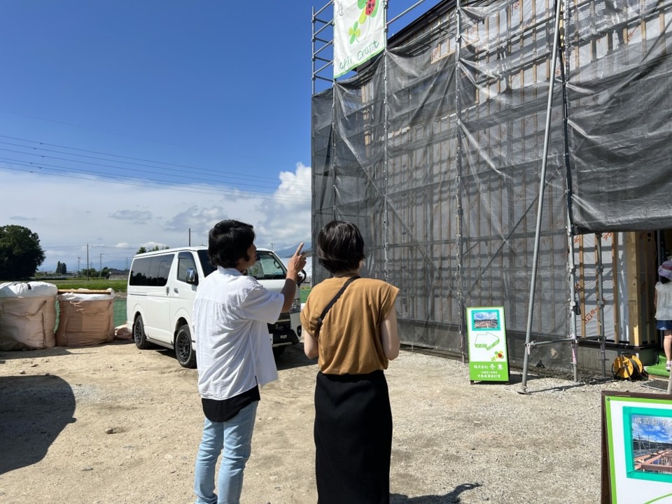 2023年6月25日開催　安曇野市穂高　構造見学会