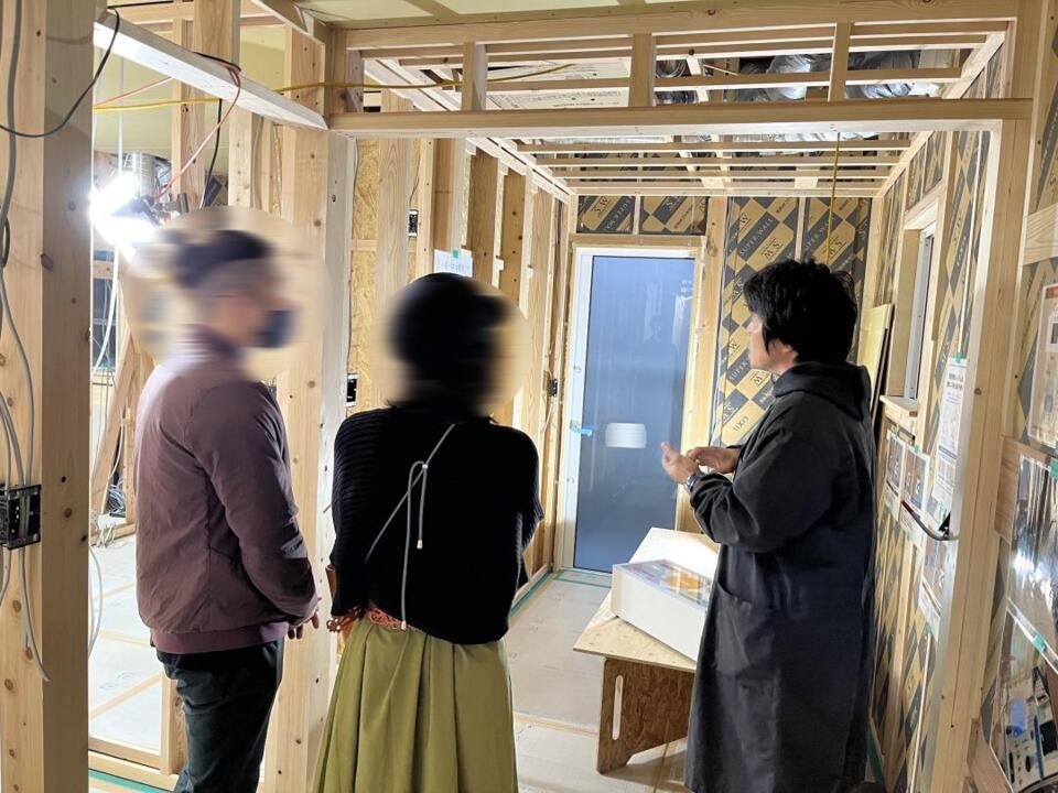2023年11月12日開催　安曇野市三郷構造見学会